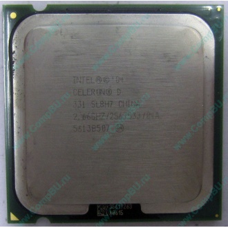 Процессор Intel Celeron D 331 (2.66GHz /256kb /533MHz) SL8H7 s.775 (Калуга)
