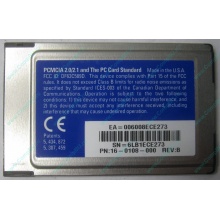 Сетевая карта 3COM Etherlink III 3C589D-TP (PCMCIA) без LAN кабеля (без хвоста) - Калуга